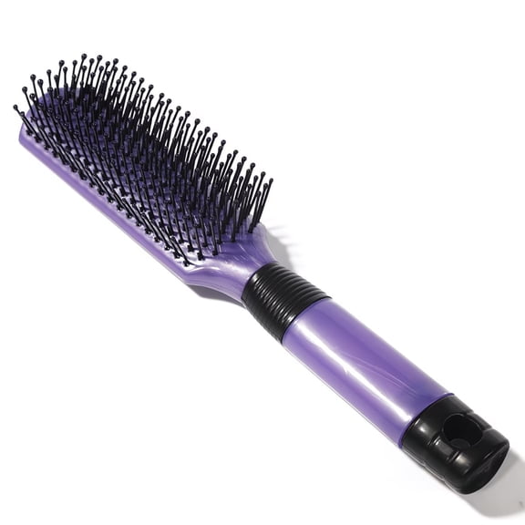 High-Quality Plastic Detangle Comb with Scalp Massage Brush | Lightweight Hair Styling Fin Comb for All Hair Types
