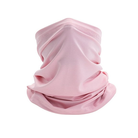 High Quality Portable Pratical Bandana Neck Tube Scarf About 43G 24cm*42cm Multi Use Polyester Outdoor Running Pink