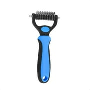 High-Quality Professional Pet Deshedding Brush - Excellent and Effective Knot Cutter Dog Hair Remover - Premium Puppy and Cat Comb - Gentle Grooming Tool for Dogs - Top-Notch Shedding Sup