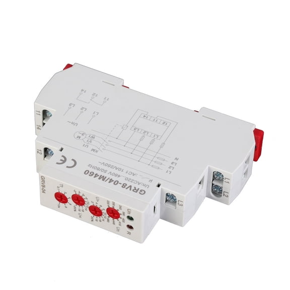 High Quality Protective Relay, Superb Craftsmanship DIN Rail Mounting Monitoring for Equipment Protection Control