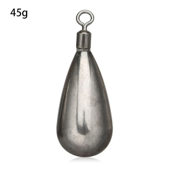 High Quality Quick Release Casting Additional Weight Fishing Tungsten fall Sinker Hook Connector Line Sinkers 45G