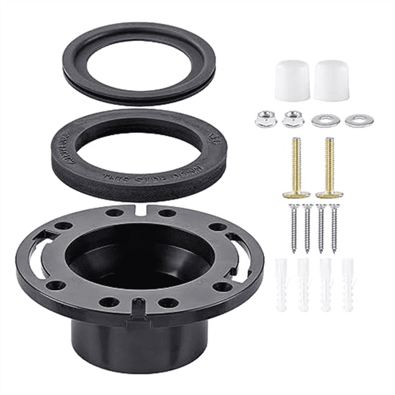 High-Quality RV Toilet Seal & Flange Kit - Perfectly Compatible with RV 300/310/320 Series Toilets