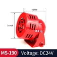 thumbnail image 1 of High-Quality Red Alarm Siren: Powerful Motor-Driven Sound For All Environments!, 1 of 5