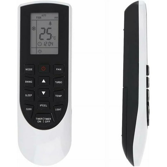 High-Quality Remote Control for Gree Air Conditioner, IR Remote Perfectly Compatible Models, Quick Response & Easy to Use for VIR09HP115V1AH VIR12HP230V1AH Units, Integrated Smart