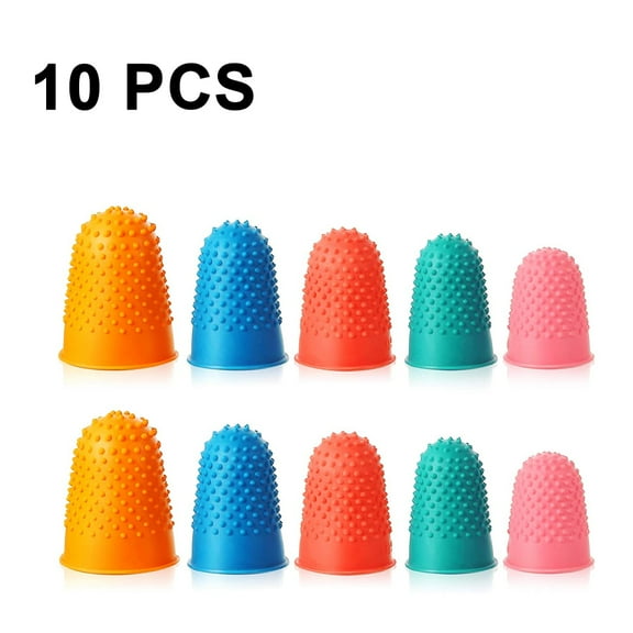 High-Quality Rubber Finger Protectors, Reusable Finger Thimbles For Precision Control, Non-Slip Grip, Suitable For Most Finger Sizes, Protection Against Burns And Cuts