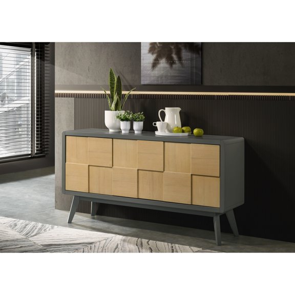 High - Quality Server with Two - Tone Finish | Organize Dining Stuff and Make a Statement