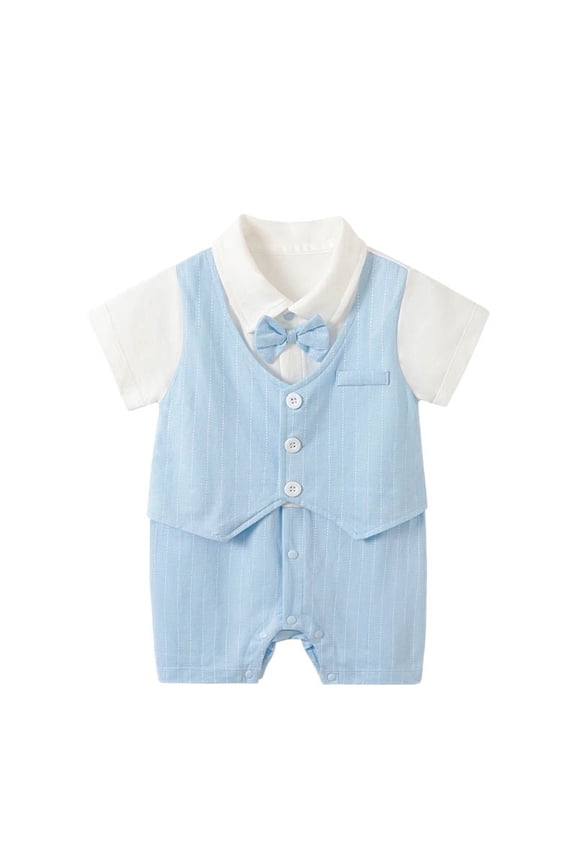 High Quality Short Jumpsuits Romper Outfit Set for Baby Boys