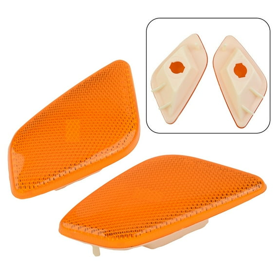 High Quality Side Marker Lights L & R Lamps Practical Praktisch 2Pcs Replacement 55155629Ac Zugang Access Amber