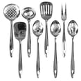 thumbnail image 1 of High Quality Stainless Steel 14" Utensil Set 8 PC Cooking Serving Spatula Spoon, 1 of 7