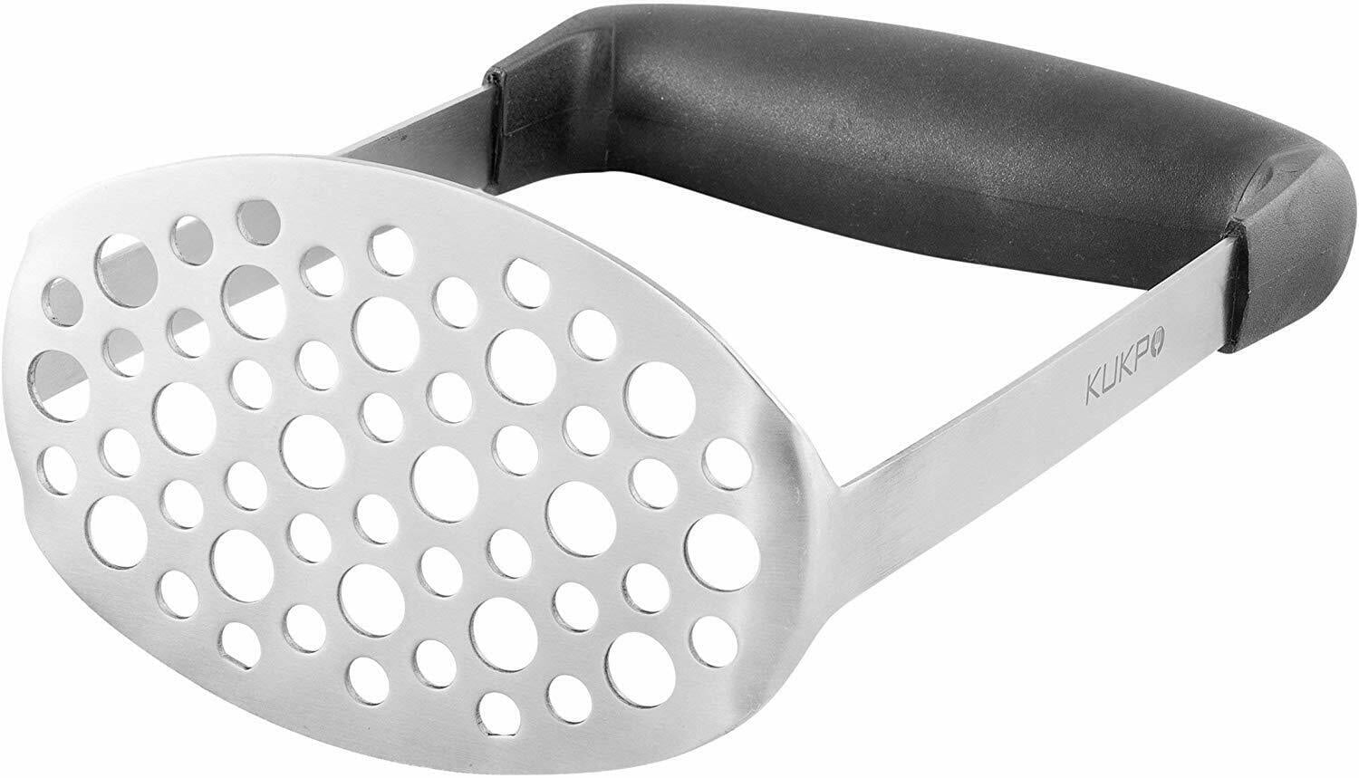 High Quality Stainless Steel Potato Masher with Broad and