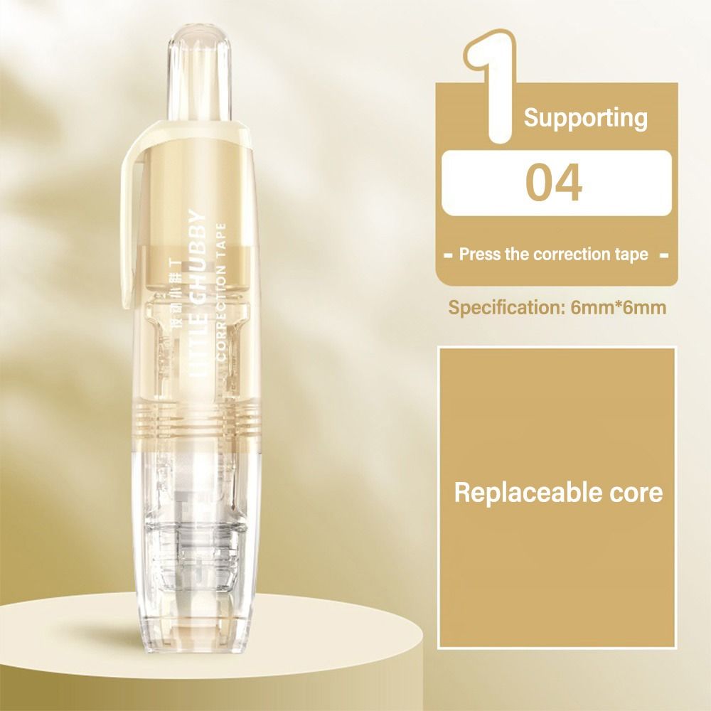 High Quality Students 360 Degree Rotation Head Pen Shape Replaceable