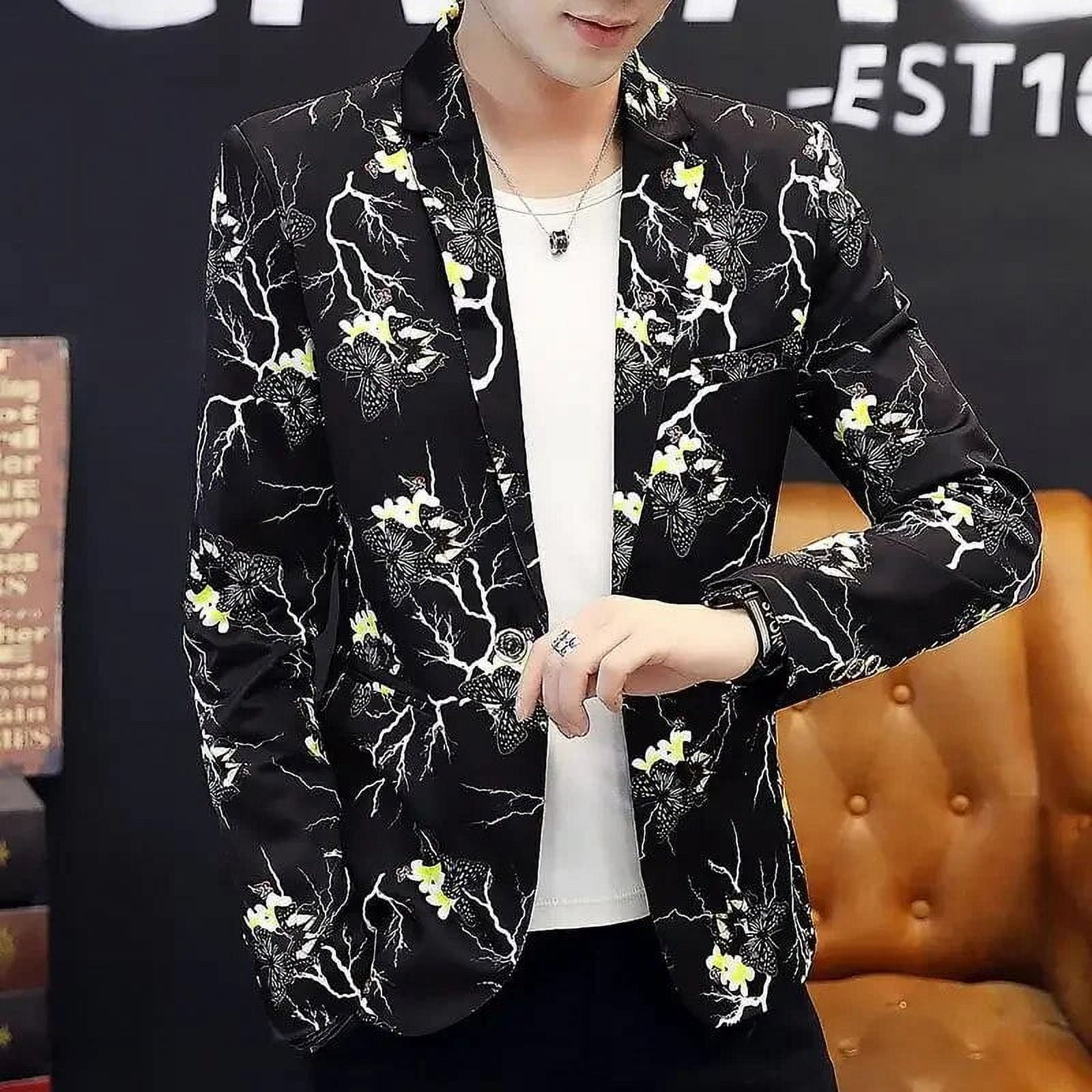 High Quality Suit Jacket for Men Winter Fashion Handsome Thick Wool