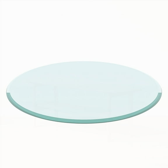 High Quality Tempered Glass Table Top - 28" Inch Round, 1/2" Thick
