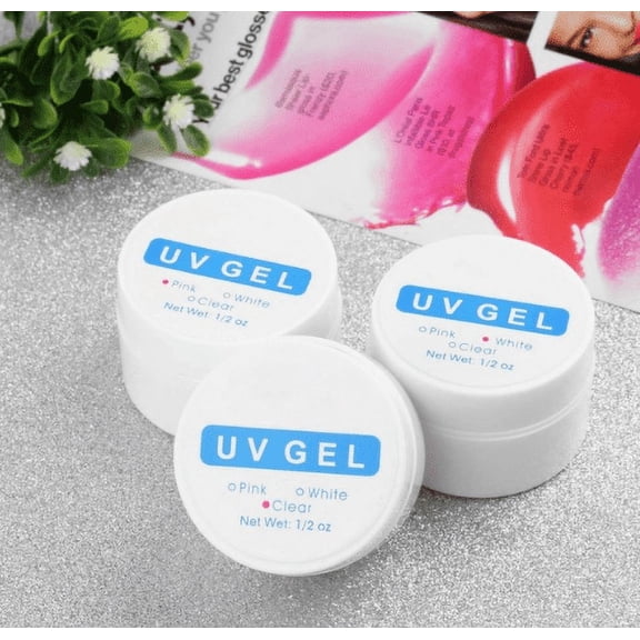 High Quality Three Colors Removable Nail Extension Gel UV Gel Nail Art Tips Nail Salon Tools Builder Manicure Base Coat