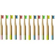 High Quality Toddler Toothbrush for Clean & Healthy Teeth and Gums. Soft Bristle Toothbrush for Daily Use, 8 Packs 1 Count Each Assorted Color
