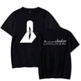 thumbnail image 1 of Livingston Shadow Lyric Tee Unisex Short Sleeve T-shirt Fashion Crewneck Tops, 1 of 2