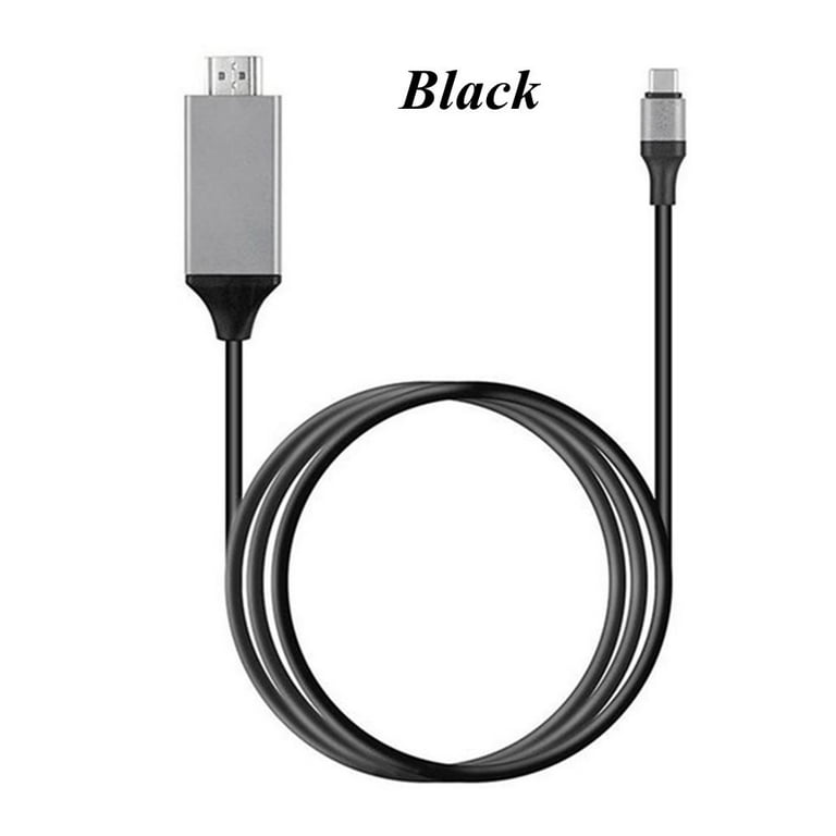 Cable USB-A a USB- C de 2 m, negro