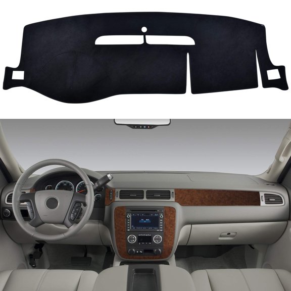 SPEEDWOW High - Quality, Universal - Fit - Like Dashboard Cover Mat Carpet for 2010 - 2018 Dodge Ram 1500/2500/3500 Dashboards