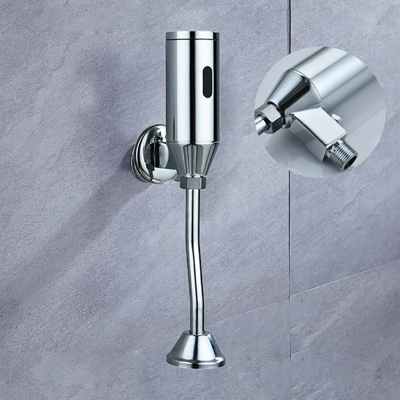 High-Quality Urinal Flush Valve  Copper and Stainless Steel Construction, PVD Electroplating, Automatic Sensor Control, Water-Saving, Durable and Corrosion-Resistant