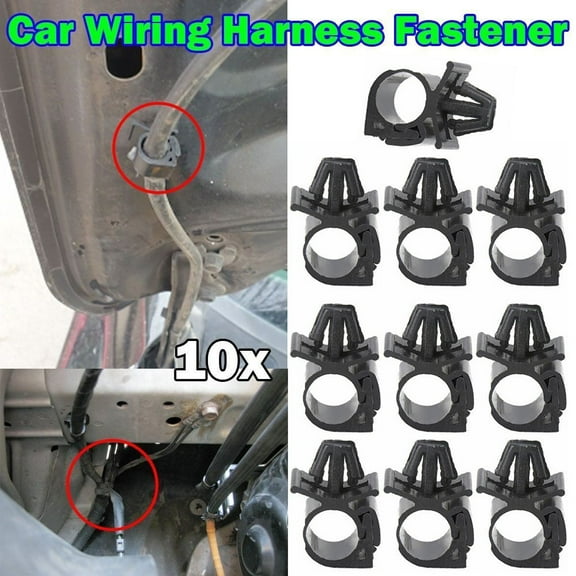 High Quality Useful Good Effect High Precision Wiring Fasteners Car Harness 10Pcs 11mm/0.43inch Car Accessories