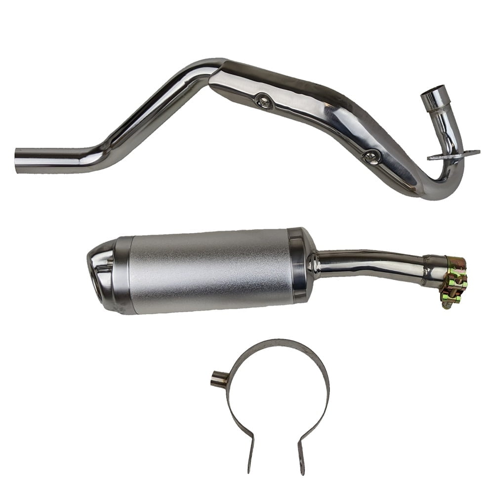 High Quality Vehicle Muffler with Header Pipe Mounting Insulator Strap