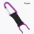 thumbnail image 1 of High Quality Water Bottle Buckle Portable Outdoors Camping Hiking Carrying Clip Hook Kettle Holder Carabiner Keychain Buckles PURPLE, 1 of 8