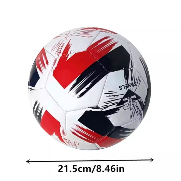 High Quality Wear-resistant PVC Soccer Ball Official Size 5 Football for School Club Training