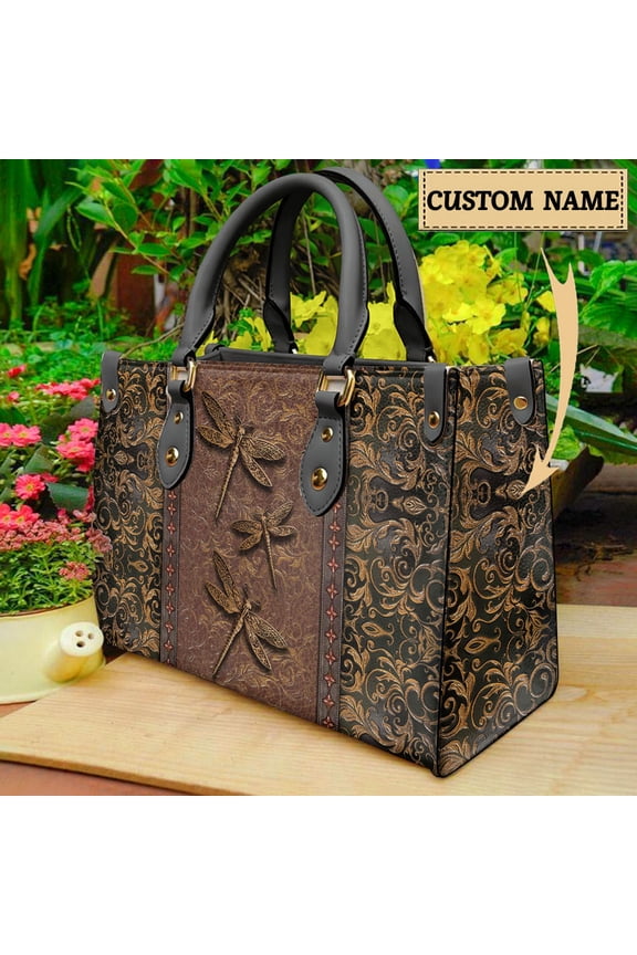 High Quality Women's Handbag Dragonfly Leather Elegant Ladies Party Travel Portable Crossbody Bag Fashion Tote Bags Purse