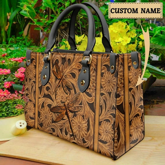 High Quality Women's Handbag Dragonfly Leather Elegant Ladies Party Travel Portable Crossbody Bag Fashion Tote Bags Purse