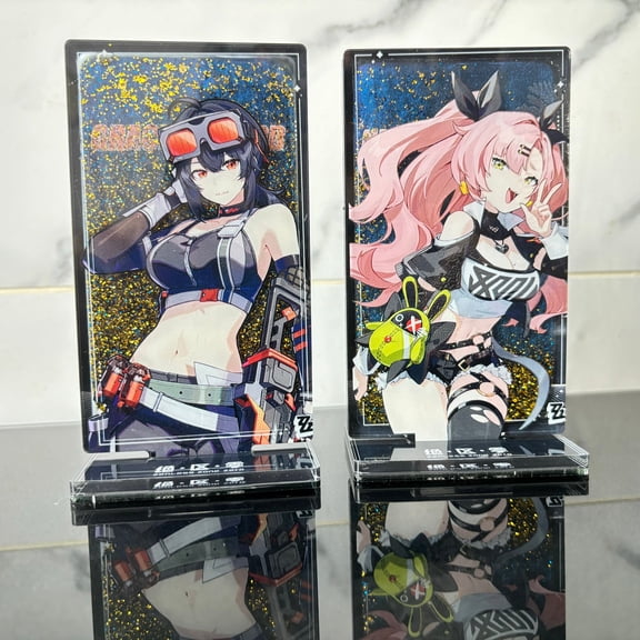 High Quality Zenless Zone Zero Liquid Standee, Shaker Figures of Soldier 11, Grace Howard, Ellen Joe, Corin, Von Lycaon, Nicole (1 standee_15cm)