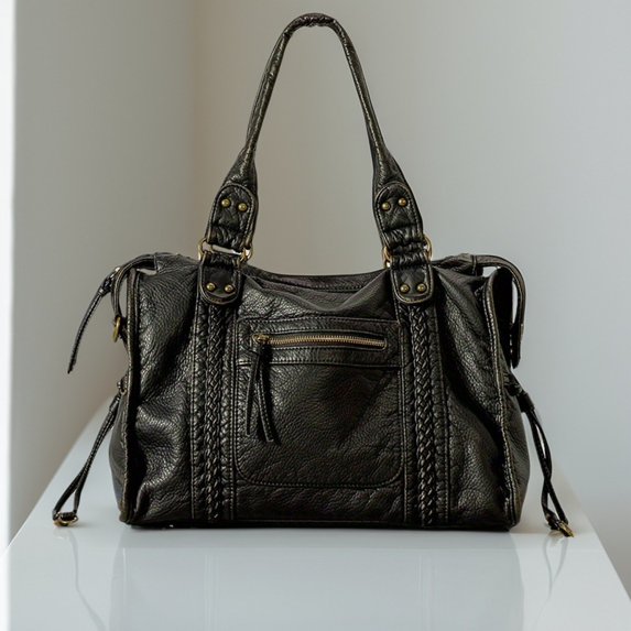 High Quality best-selling French retro motorcycle bags, single-shoulder crossbody bags tote bags large bags women's large-capacity bags washable bags