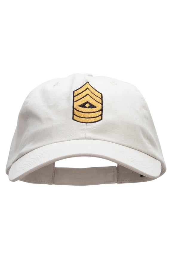 High Ranking Embroidered Low Profile Dyed Cotton Twill Cap - Putty OSFM