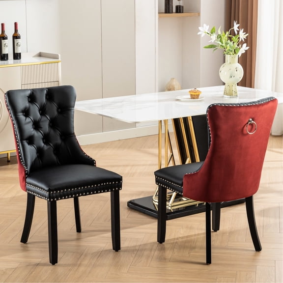High - Rebound Cushion Structure - American Design Dining Chairs for Enjoyable Meals