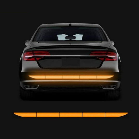 High Reflective Car Sticker Tape, 5 Rolls Fluorescent Colors, Safety Decal