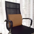 thumbnail image 1 of High Resilience Premium Memory Foam Lumbar Back Support Pillow Sciatica & Pain Relief Seat Office Chair Car Cushion, 1 of 4