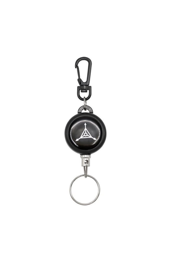 High Resilience Retractable Rope Key Chain with Lock & Key Ring, Heavy Duty Stop-Loss Anti-Theft Retractor for Outdoor Sports, Mountaineering & Everyday Use