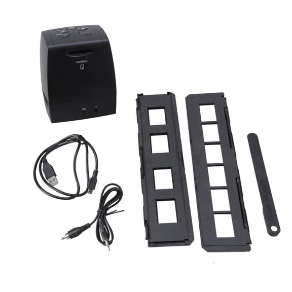 ABS 35mm & 135mm Negatives Film Scanner Slide Film Converter for Home Photo Organization Professional Archive Management
