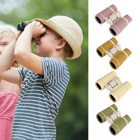 High-Resolution Binoculars for Kids, Compact Binoculars for Bird Watching, Hiking, Camping, Travel, Gift for Boys & Girls