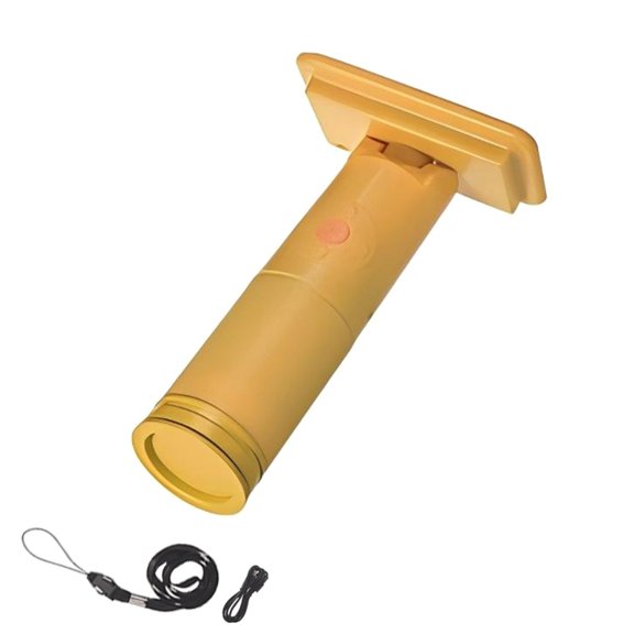 High Resolution Handheld 4K Digital Microscope Design With Rotatable Focusing & 8 LEDs Light For Kids And Professionals