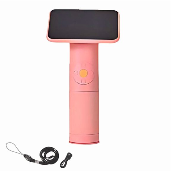 High Resolution Handheld 4K Digital Microscope Design With Rotatable Focusing & 8 LEDs Light For Kids And Professionals