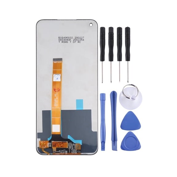 High Resolution LCD Touch Screens Digitizer Display Assembly with Shockproof Design Phone Repair Tool for A54 CPH2195