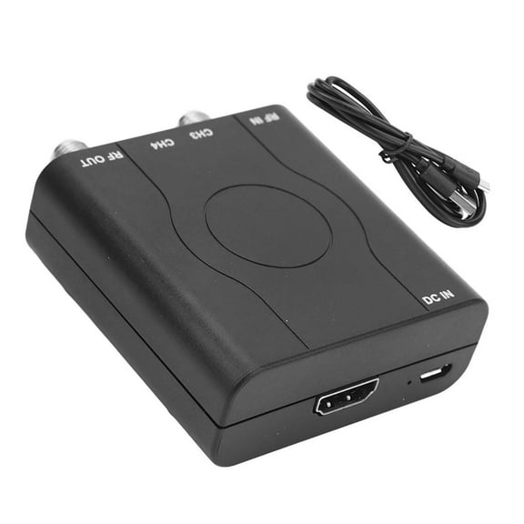 High Resolution RF Modulator Adapter To Coaxial For Stable Signal Transmission