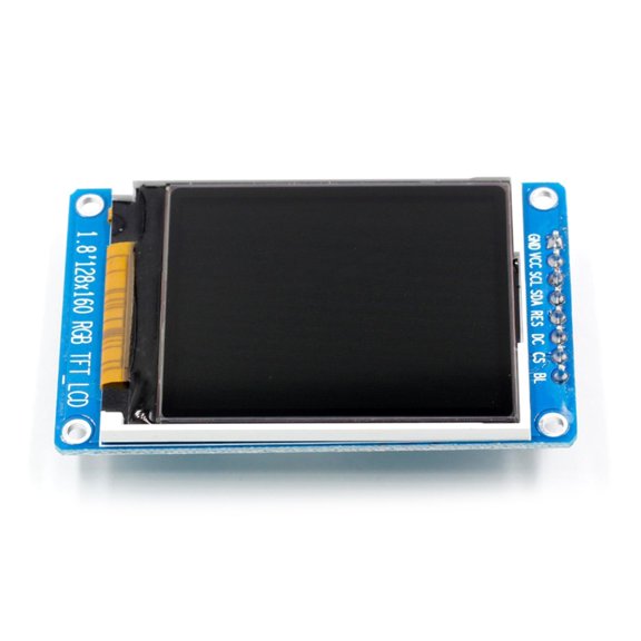 High Resolution SPI TFT Screen Module with 1.8Inch High Resolution Display 3.3V Low Power