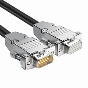 High Resolution SVGA Monitor Cable HDB15 Male/Female 150cm Double Shielded For Projector And PC Connections