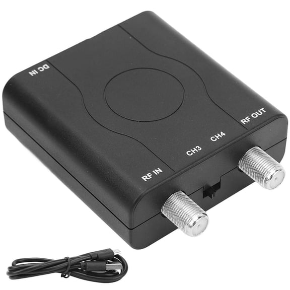 High Resolution Video Converter Adapter Suitable For Home Entertainment Systems Feature PLL Controlled VHF Frequency