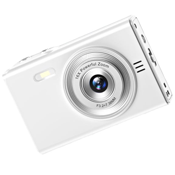 High Resolutions Digital Camera with 2 Lens, 48MP, 1080P Video, 32GB Card Support, and 16xZoom for Everyday Use