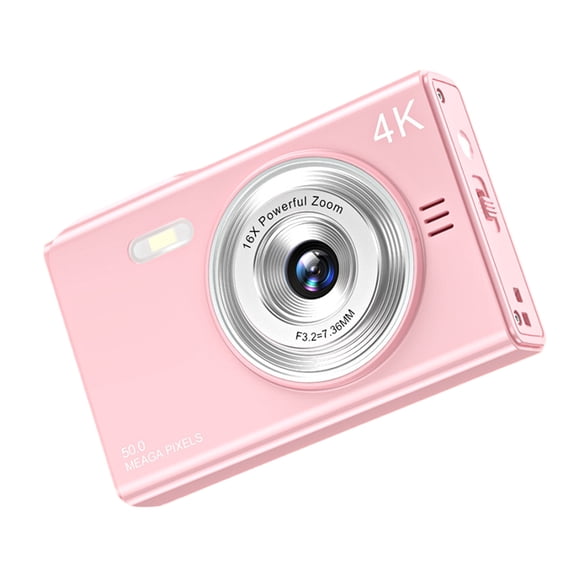 High Resolutions Digital Camera with 2 Lens, 48MP, 1080P Video, 32GB Card Support, and 16xZoom for Everyday Use