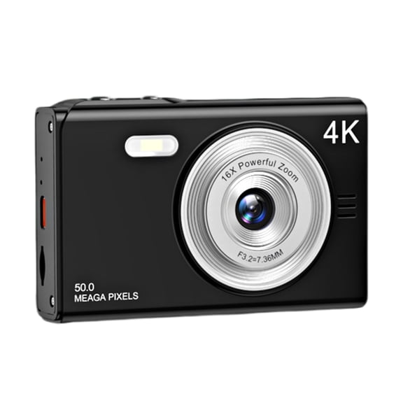 High Resolutions Digital Camera with 2 Lens, 48MP, 1080P Video, 32GB Card Support, and 16xZoom for Everyday Use