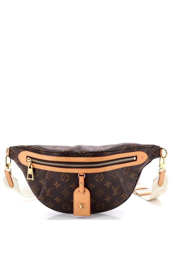 High Rise Bum Bag Monogram Canvas By Rebag