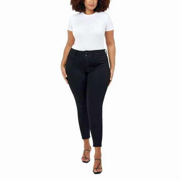 Women's Plus High Rise Curvy Jean - Black